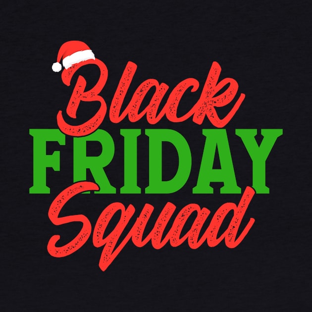 New Black Friday Red and Green Black Friday Squad Santa Hat by StacysCellar